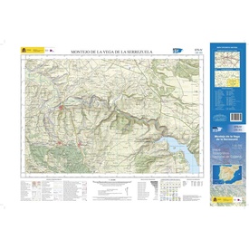 Topografische kaart 375-IV Montejo de la Vega de la Serrezuela | CNIG - Instituto Geográfico Nacional1