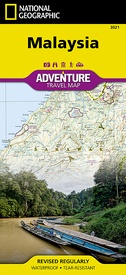 Wegenkaart - landkaart 3021 Adventure Map Malaysia Maleisië | National Geographic