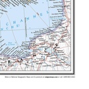 Wandkaart 02022 Britain and Ireland - Groot Brittannië en Ierland, 60 x 76 cm | National Geographic