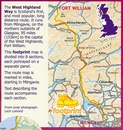 Wandelkaart The West Highland Way | Footprint maps