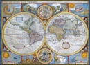 Legpuzzel Wereld antiek vintage - Antique World Map | Eurographics