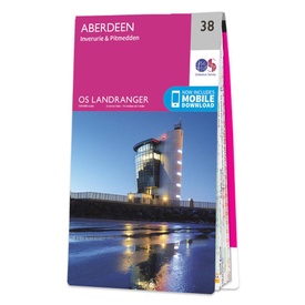 Wandelkaart - Topografische kaart 038 Landranger Aberdeen, Inverurie & Pitmedden | Ordnance Survey