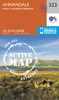 Wandelkaart - Topografische kaart 322 OS Explorer Map | Active Annandale | Ordnance Survey