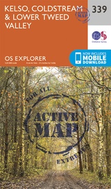 Wandelkaart - Topografische kaart 339 OS Explorer Map | Active Kelso / Coldstream  / lower Tweed Valley | Ordnance Survey