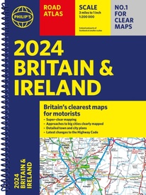 Wegenatlas Road Atlas Britain and Ireland 2024 | Philip's Maps