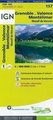 Fietskaart - Wegenkaart - landkaart 157 Grenoble - Valance | IGN - Institut Géographique National