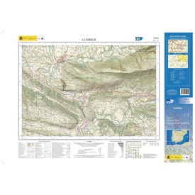 Topografische kaart 174-II Lumbier | CNIG - Instituto Geográfico Nacional1