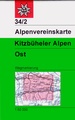 Wandelkaart 34/2 Alpenvereinskarte Kitzbüheler Alpen - Ost | Alpenverein