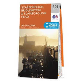 Wandelkaart - Topografische kaart 301 OS Explorer Map Scarborough, Bridlington & Flamborough Head | Ordnance Survey