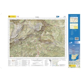 Topografische kaart 56-IV Tama | CNIG - Instituto Geográfico Nacional1