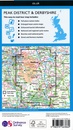 Fietskaart 4 Tour Map Peak district & Derbyshire | Ordnance Survey