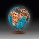 Wereldbol - Globe Fusion Classic Ø 37 cm | Engelstalig | Met verlichting | National Geographic