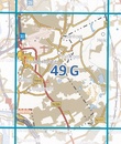 Topografische kaart - Wandelkaart 49G Hoogerheide | Kadaster