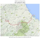 Wandelkaart St Cuthbert's Way | Harvey Maps