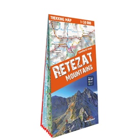 Wandelkaart Trekking map Retezat Mountains | TerraQuest