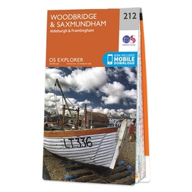 Wandelkaart - Topografische kaart 212 OS Explorer Map Woodbridge, Saxmundham | Ordnance Survey