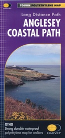 Wandelkaart Anglesey Coastal Path | Harvey Maps