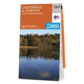 Wandelkaart - Topografische kaart 269 OS Explorer Map Chesterfield & Alfreton | Ordnance Survey