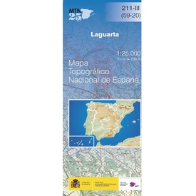 Topografische kaart 211-III Laguarta | CNIG - Instituto Geográfico Nacional