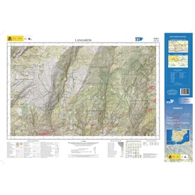 Topografische kaart 1042-I Lanjarón | CNIG - Instituto Geográfico Nacional1