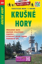 Fietskaart 201 Krušné hory | Shocart