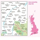 Wandelkaart - Topografische kaart 185 Landranger Winchester & Basingstoke, Andover & Romsey | Ordnance Survey