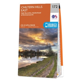 Wandelkaart - Topografische kaart 172 OS Explorer Map Chiltern Hills East | Ordnance Survey