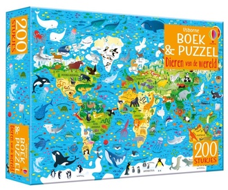 Legpuzzel Dieren van de wereld | Usborne