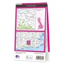 Wandelkaart - Topografische kaart 186 Landranger Aldershot & Guildford | Ordnance Survey