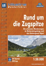 Wandelgids Hikeline Rund um die Zugspitze | Esterbauer