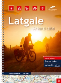 Wegenatlas Letland oost - Latgale | Jana Seta