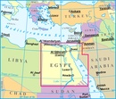 Wegenkaart - landkaart Egypt - Egypte | Gizi Map