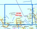 Wandelkaart - Topografische kaart 10160 Norge Serien Skjervøy | Nordeca