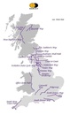 Wandelkaart West Highland Way | Harvey Maps