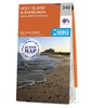 Wandelkaart - Topografische kaart 340 OS Explorer Map | Active Holy Island / Bamburgh | Ordnance Survey