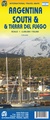 Wegenkaart - landkaart Argentina South & Tierra Del Fuego | ITMB