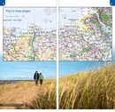 Wandelkaart North Wales Coast Path Map | Northern Eye Books