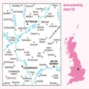 Wandelkaart - Topografische kaart 129 Landranger Nottingham & Loughborough, Melton Mowbray | Ordnance Survey